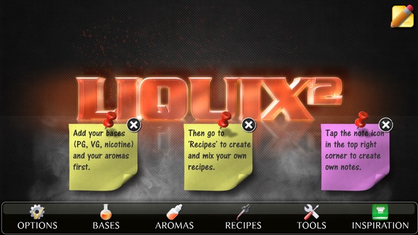 LIQUIX Vaping Suite e-liquid calculator liquidrechner eliquid dampfe dampfen rechner vape tool Android Windows